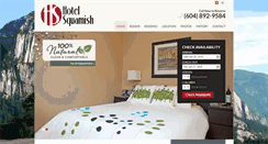 Desktop Screenshot of hotel-squamish.com