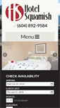 Mobile Screenshot of hotel-squamish.com